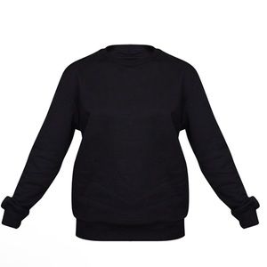 Black Oversized Women’s Sweatshirt